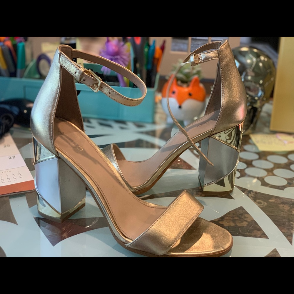 ASOS Gold Heels